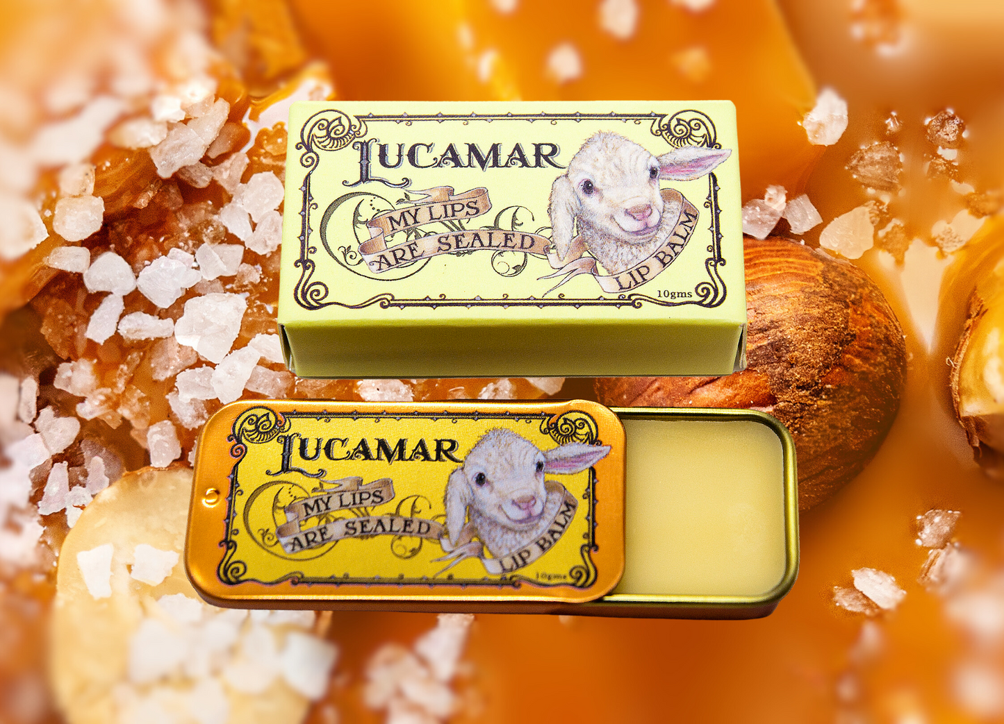 Salted Caramel : My Lips Are Sealed Lip Balm 10g