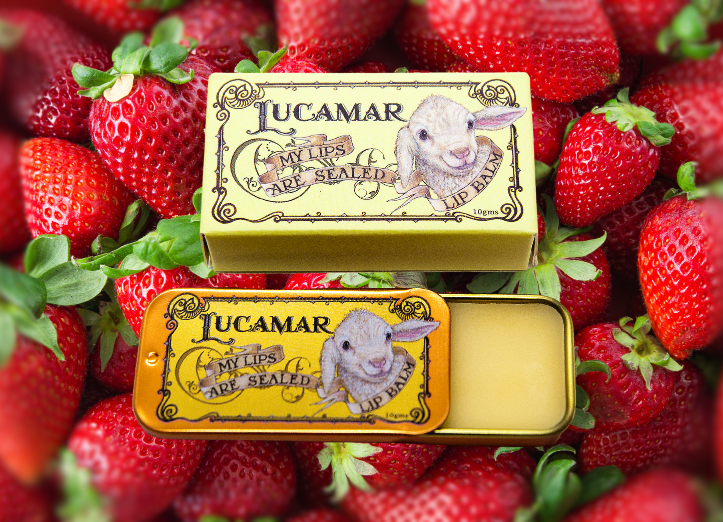 Strawberry: My Lips Are Sealed Lip Balm 10g