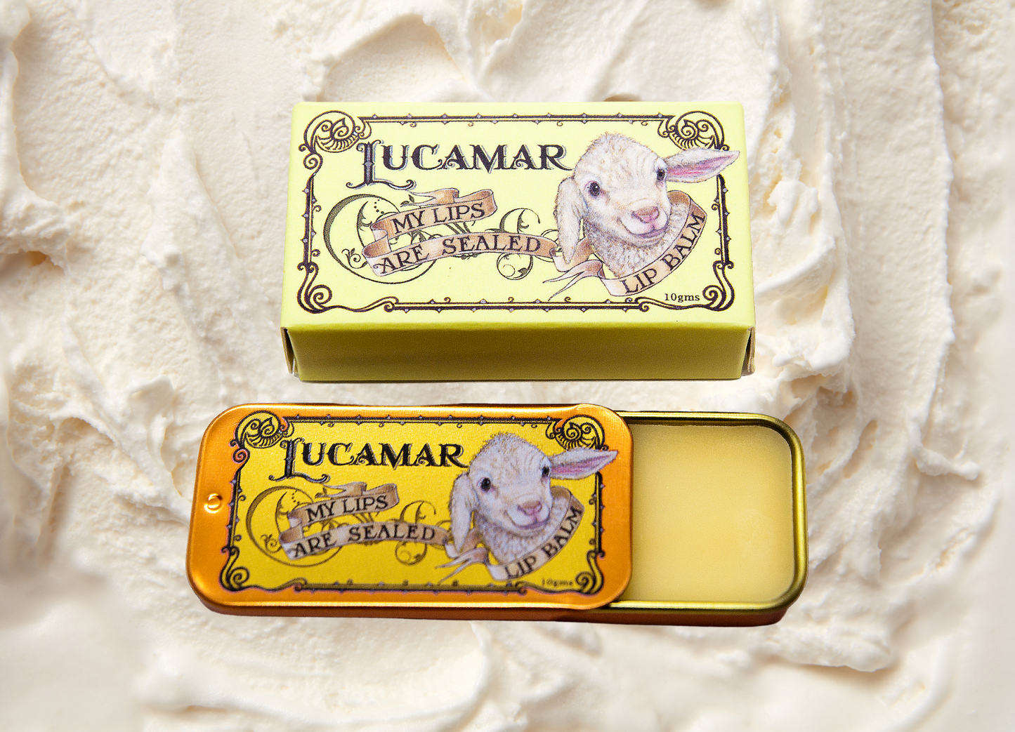 Vanilla: My Lips Are Sealed Natural Lip Balm