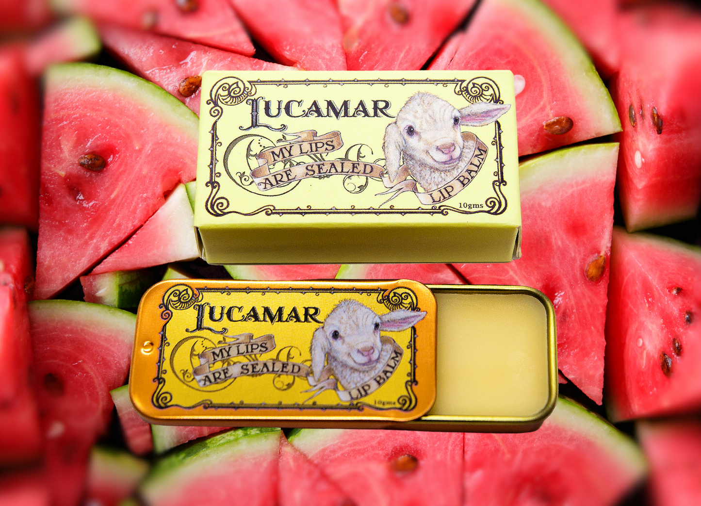 Watermelon: My Lips Are Sealed Natural Lip Balm 10g