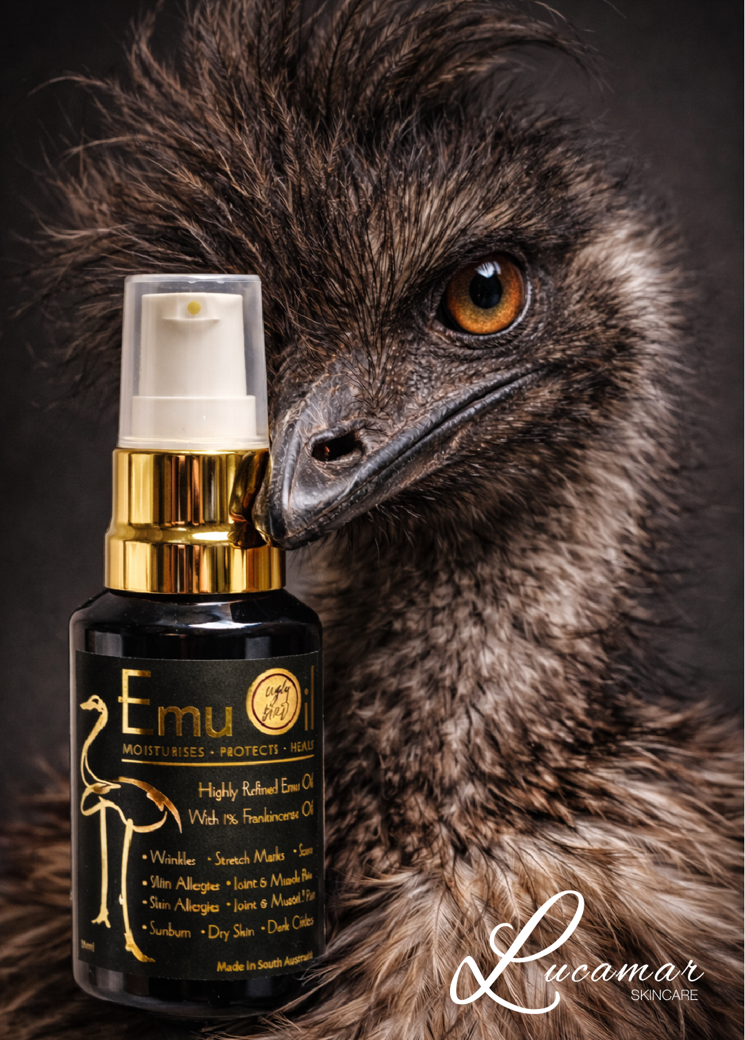 Ugly Bird Emu Oil 30mL | 100% Pure