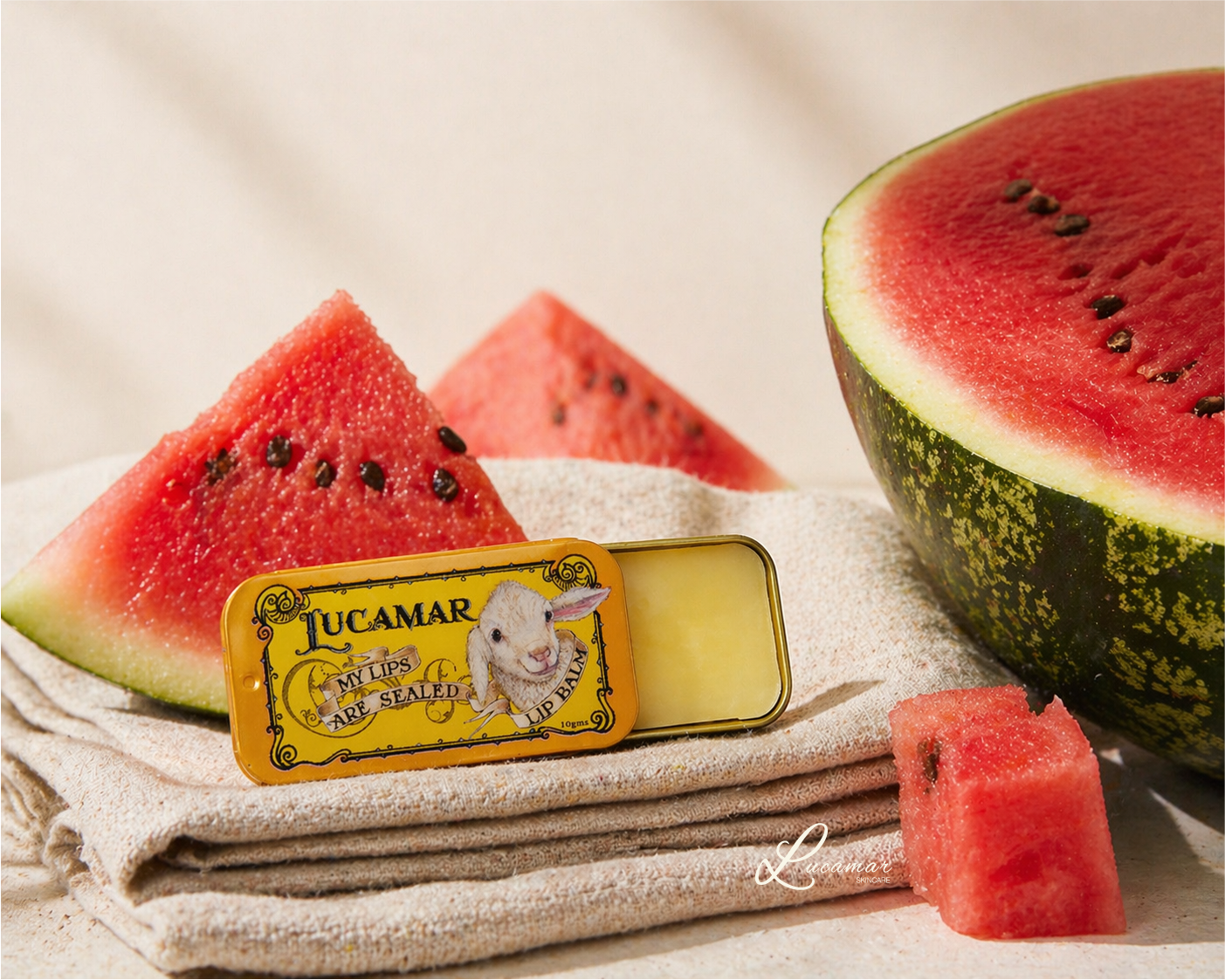 My Lips Are Sealed Lip Balm - Watermelon