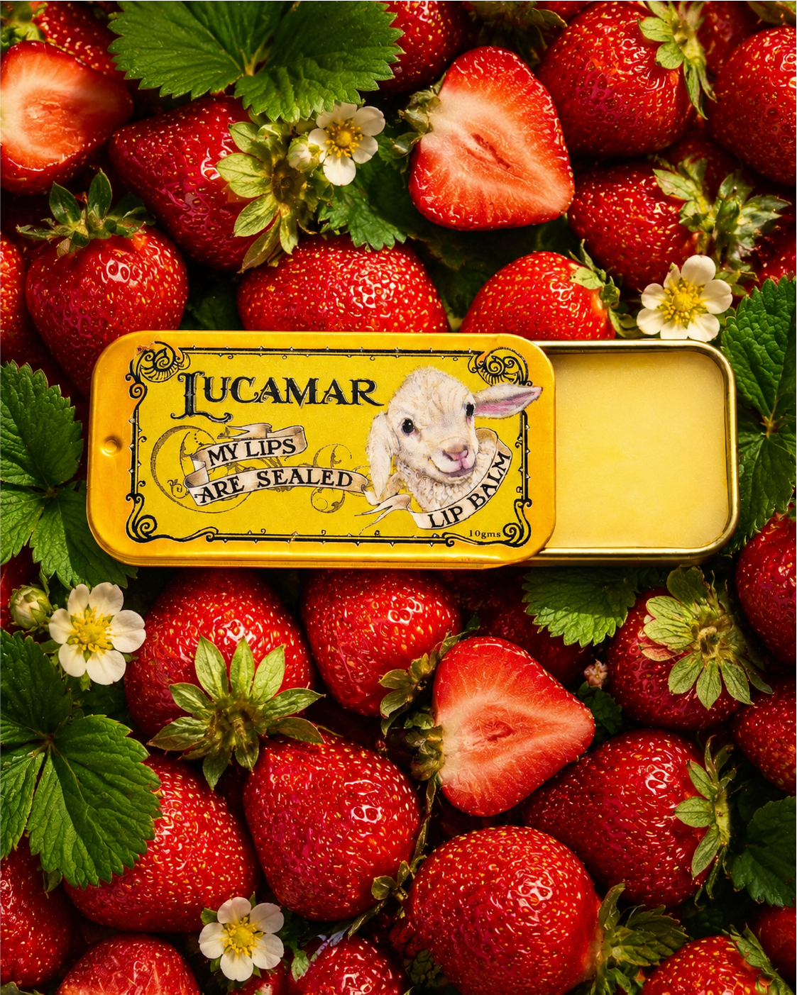My Lips Are Sealed Lip Balm - Strawberry