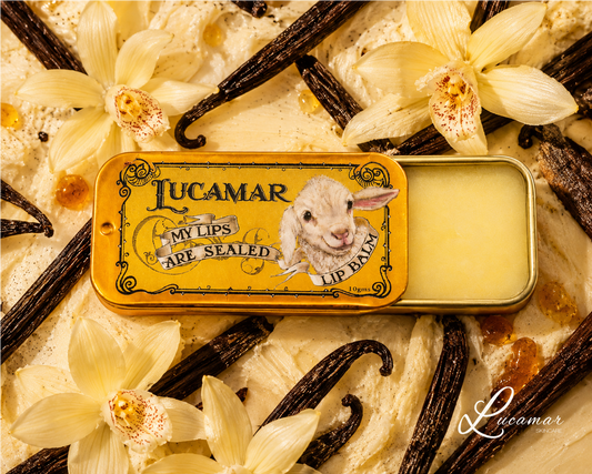 Vanilla:   My Lips Are Sealed Natural Lip Balm 10gms