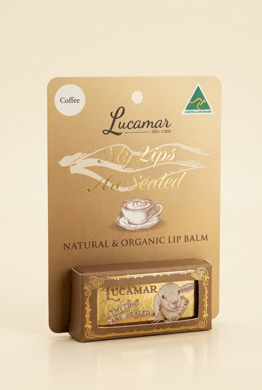 My Lips Are Sealed™ Lanolin Lip Balm | Coffee | 10g
