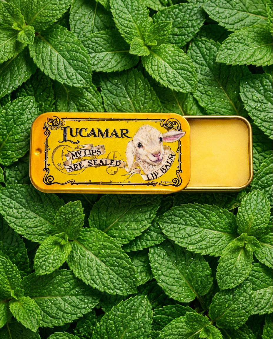 My Lips Are Sealed™ Lanolin Lip Balm | Peppermint | 10g