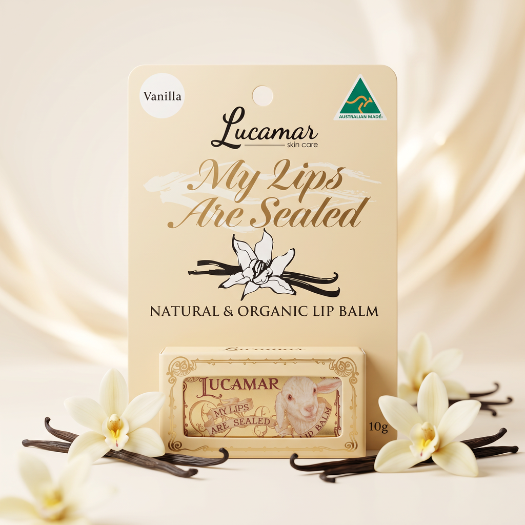 My Lips Are Sealed™  Lanolin Lip Balm | Vanilla | 10g