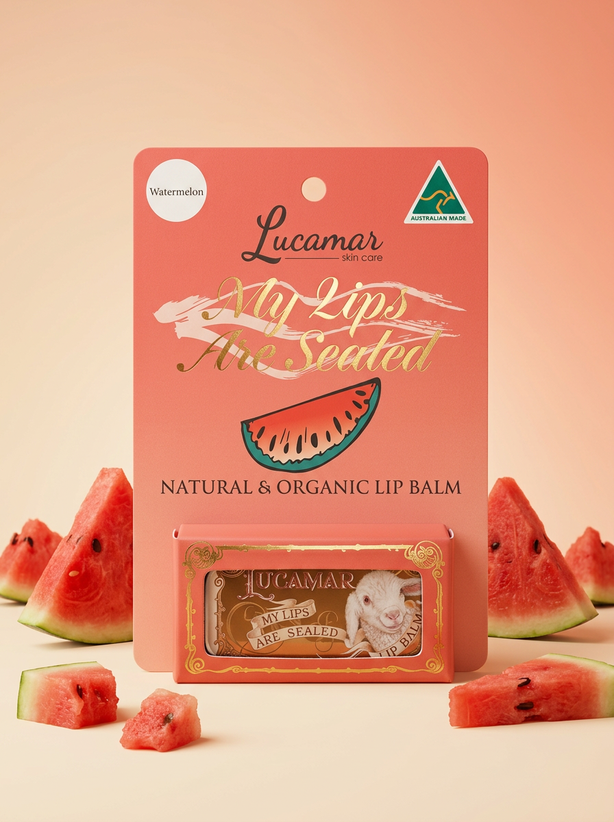 My Lips Are Sealed™ Lanolin Lip Balm | Watermelon | 10g